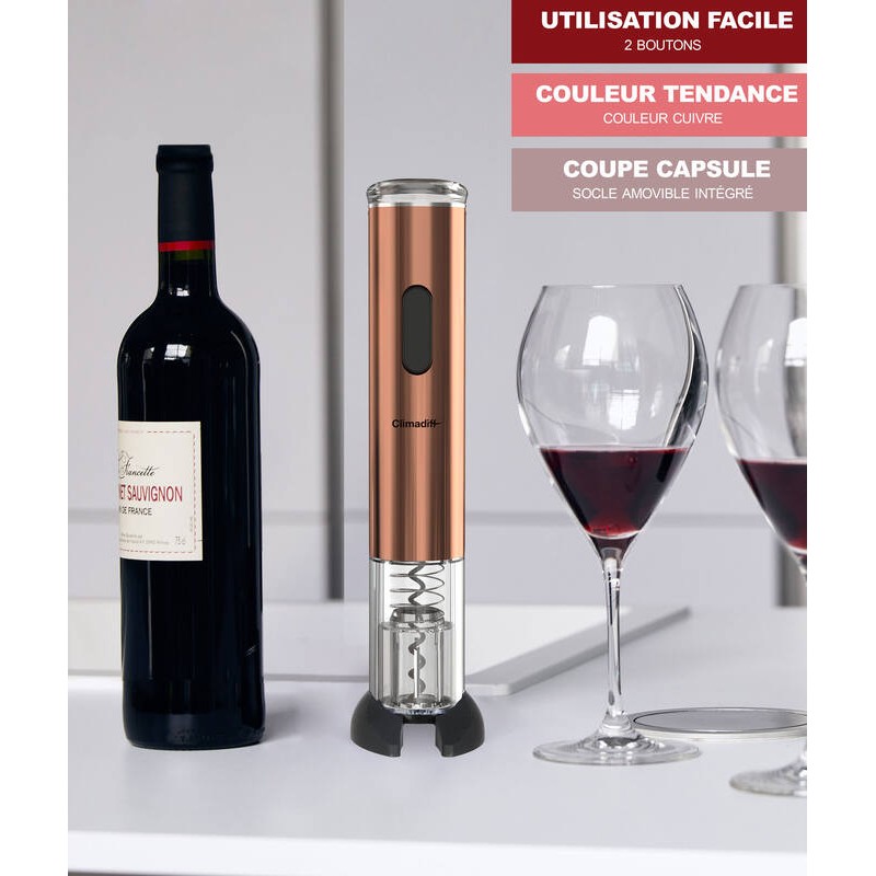 Cavatappi elettrico in rame - TB5040 - Climadiff