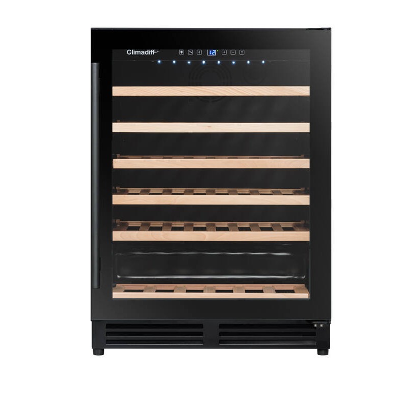 Integrerbart serveringsvinskap CBU51S2B - 51 flasker - Climadiff