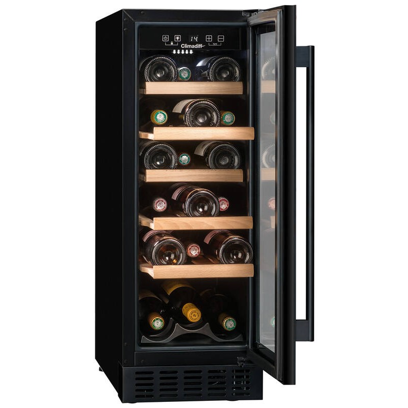 Integrerbar serveringsvinskap CBU20S2B 20 flasker - Climadiff