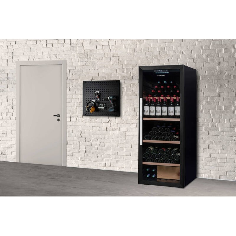 CPW204B1 Allsidig vinskap - 204 flasker - Climadiff