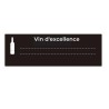 Sett med 5 Winelabel "Vin d'Excellence" - Climadiff
